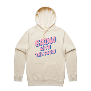 Grow with the flow - hooded sweatshirt