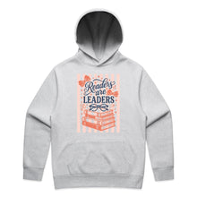 Load image into Gallery viewer, Readers are leaders - hooded sweatshirt