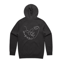 Load image into Gallery viewer, Monarch Beauty by Liv - hooded sweatshirt