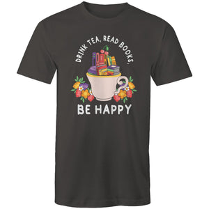 Drink tea, red books, be happy