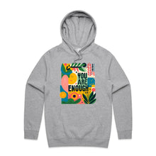 Load image into Gallery viewer, You are enough - hooded sweatshirt