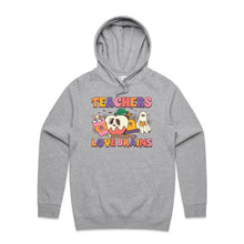 Load image into Gallery viewer, Teachers love brains - hooded sweatshirt