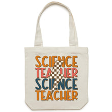 Load image into Gallery viewer, Science teacher - Canvas Tote Bag