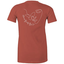 Load image into Gallery viewer, Monarch Beauty by Liv r - Women&#39;s Maple Tee