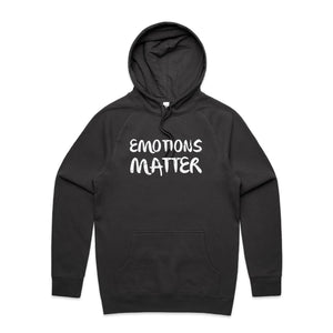 Emotions matter - hooded sweatshirt