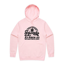 Load image into Gallery viewer, Check on your friends as much as you check social media - hooded sweatshirt