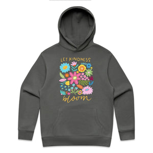 Let kindness bloom - hooded sweatshirt