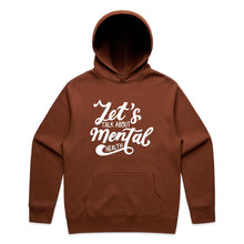 Load image into Gallery viewer, Let&#39;s talk about mental health - hooded sweatshirt