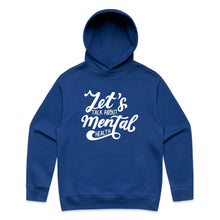Load image into Gallery viewer, Let&#39;s talk about mental health - hooded sweatshirt