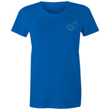 Load image into Gallery viewer, Monarch Beauty by Liv r - Women&#39;s Maple Tee