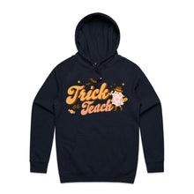 Load image into Gallery viewer, Trick or teach - hooded sweatshirt