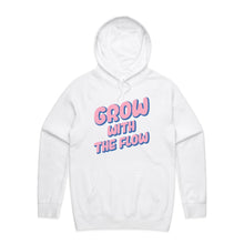 Load image into Gallery viewer, Grow with the flow - hooded sweatshirt