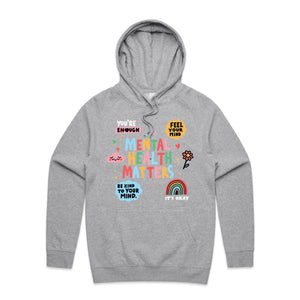 Mental health matters - hooded sweatshirt
