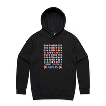 Load image into Gallery viewer, Celebrate minds of all kinds - hooded sweatshirt
