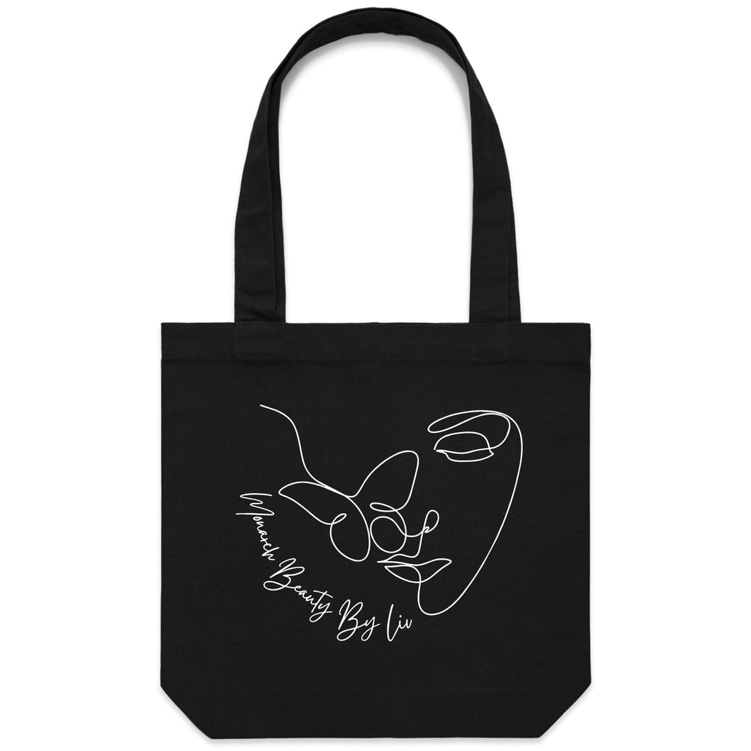 Monarch Beauty by Liv - Canvas Tote Bag