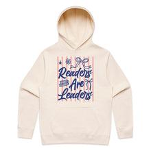 Load image into Gallery viewer, Readers are leaders - hooded sweatshirt