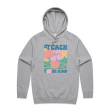 Load image into Gallery viewer, Teach them to be kind - hooded sweatshirt