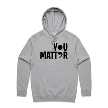 Load image into Gallery viewer, You Matter (semi-colon) - hooded sweatshirt