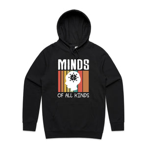 Minds of all kinds - hooded sweatshirt