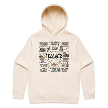 Load image into Gallery viewer, Teacher - faith based - hooded sweatshirt