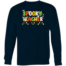 Load image into Gallery viewer, Spooky teacher - Crew Sweatshirt