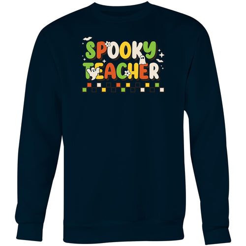 Spooky teacher - Crew Sweatshirt