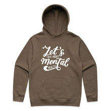 Load image into Gallery viewer, Let&#39;s talk about mental health - hooded sweatshirt