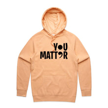 Load image into Gallery viewer, You Matter (semi-colon) - hooded sweatshirt