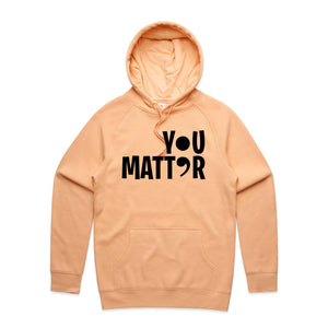 You Matter (semi-colon) - hooded sweatshirt