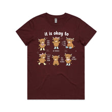 Load image into Gallery viewer, It's Okay - Maple Tee
