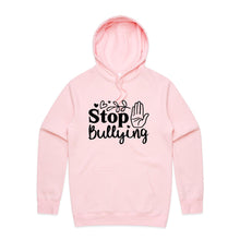 Load image into Gallery viewer, Stop bullying - hooded sweatshirt