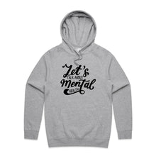 Load image into Gallery viewer, Let&#39;s talk about mental health - hooded sweatshirt