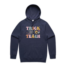 Load image into Gallery viewer, Trick or teach - hooded sweatshirt