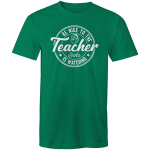 Be nice to the teacher, Santa is watching