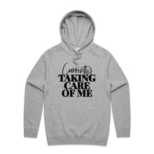 Load image into Gallery viewer, Currently taking care of me - hooded sweatshirt