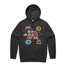 Load image into Gallery viewer, Mental health matters - hooded sweatshirt