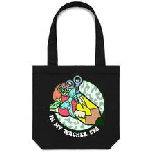 Load image into Gallery viewer, In my teacher era - Canvas Tote Bag