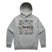 Load image into Gallery viewer, Teacher - faith based - hooded sweatshirt