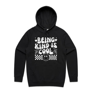 Being kind is cool - hooded sweatshirt
