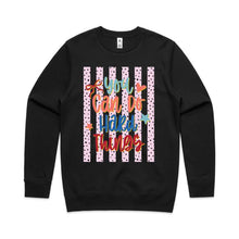 Load image into Gallery viewer, You can do hard things - crew neck sweatshirt