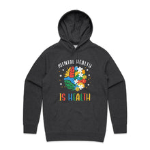 Load image into Gallery viewer, Mental health is health - hooded sweatshirt