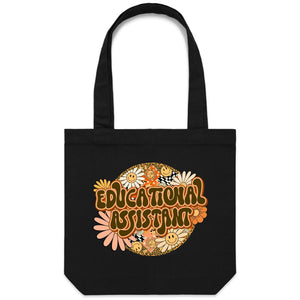 Educational assistant - Canvas Tote Bag