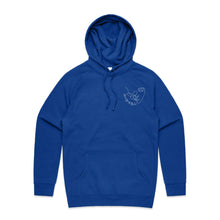 Load image into Gallery viewer, Monarch Beauty by Liv - hooded sweatshirt