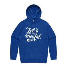 Load image into Gallery viewer, Let&#39;s talk about mental health - hooded sweatshirt