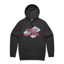 Load image into Gallery viewer, Chase your dreams - hooded sweatshirt