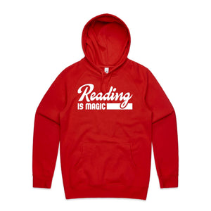 Reading is magic - hooded sweatshirt