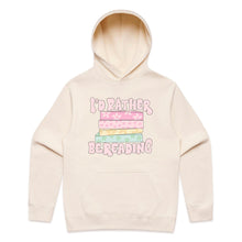 Load image into Gallery viewer, I'd rather be reading - hooded sweatshirt