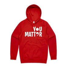 Load image into Gallery viewer, You Matter (semi-colon) - hooded sweatshirt