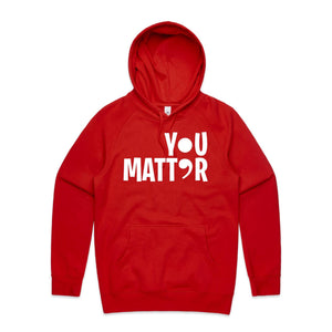 You Matter (semi-colon) - hooded sweatshirt
