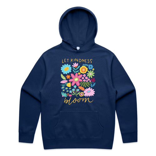 Let kindness bloom - hooded sweatshirt